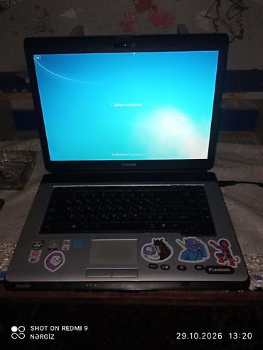 netbook toshiba: Toshiba Satellite noutbuk barterde var telfonan — 1