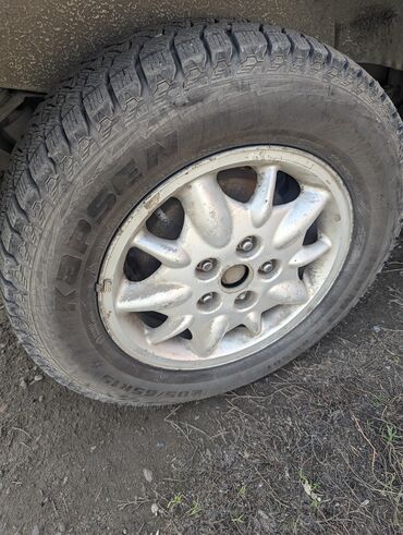 зимние шины на ниву 21214: Колеса в сборе 205 / 65 / R 15, Зима, Комплект, Железные, отверстий - 5