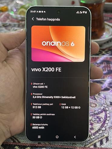 poko telefon: Vivo X200 Pro, 512 GB, rəng - Ağ — 4