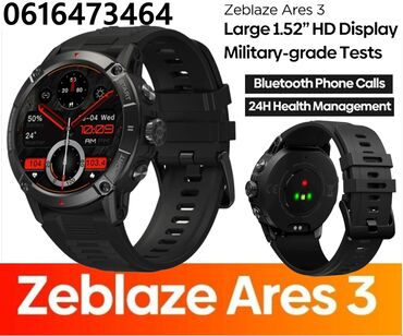 muški kaputi h m: Novo- Zeblaze Ares 3 Bluetooth Smartwatch, Pozivi Čip: Realtek 8763E