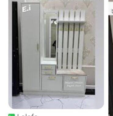 стенка для спальни: Açılan, 1 qapı Düz dolab, Dəhliz dolabı