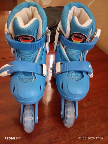 Uşaq geyimi və ayaqqabıları: 🛼 Объявление для продажи 📢 Продаются детские ролики Marshal Skates 🔹
