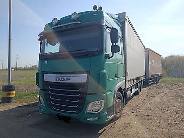 Тягач, DAF, 2014 г., Тентованный