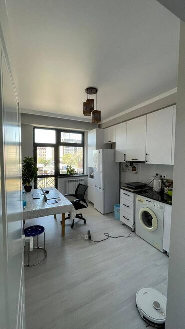 мкр улан продаю квартиру: 1 комната, 45 м², Элитка, 3 этаж, Евроремонт