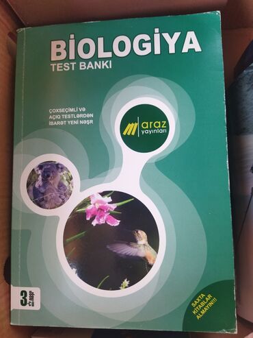 biologiya 9 cu sinif metodik vesait: Biologiya 
Test bankı 
Araz yayınları
3- cü nəşr
2011