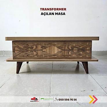 Masalar: Jurnal masası, Yeni, Transformer, Laminat, Dördbucaq masa — 5