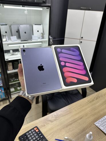 чехол ipad 4: •Apple IPad Mini 6rd / 2022 / 64GB / Purple •Ideal veziyyetdedi