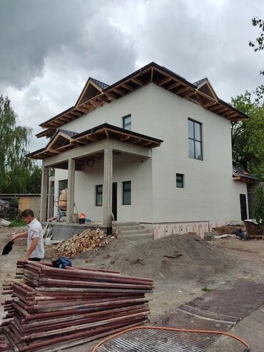 Фасадные работы: Фасадный декор, Утепление фасада | Моноблоки, Молдинг, Лепнина | Американка, Сайдинг, Мрамор | Минеральная вата, Penoplex, Пенополистирол Больше 6 лет опыта — 2