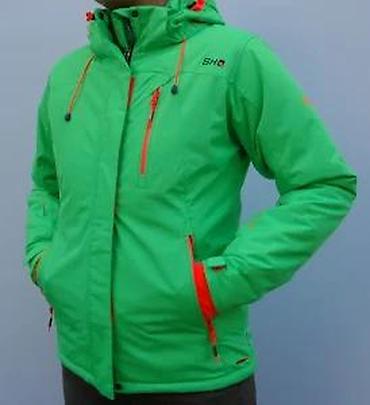 Ski jakne: Zimska/ski jakna – neon zelena sa narandžastim detaljima - Dizajn — 20