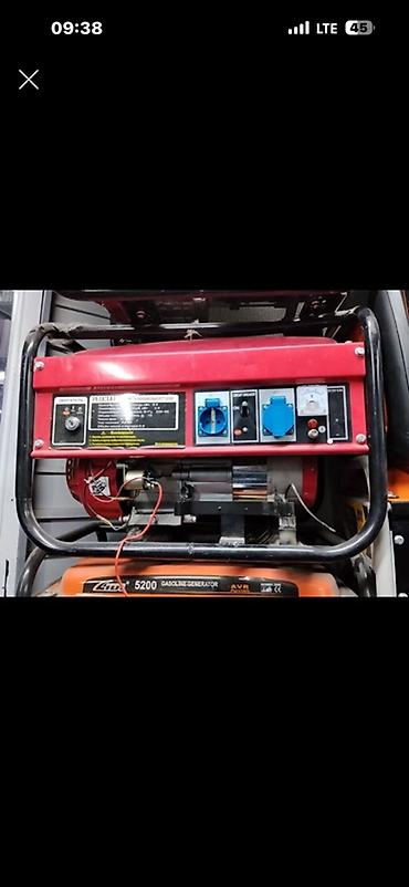 Бензогенератор Zebr 5200 с AVR - Тип: портативный бензиновый