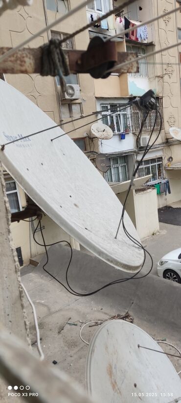 krosnu kanalları yığmaq 2022: Krosna antena 1.65 metr diametr. Ustunde 2 galovkada verecem. Giymet