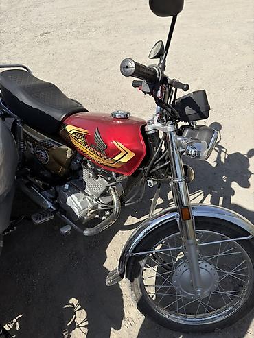 Мототехника: Honda CG125 (125 cc) — классический легкий мотоцикл с экономичным — 1
