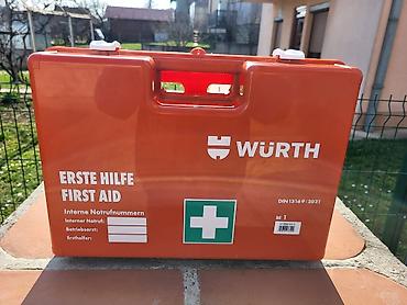 Oprema i sredstva za zaštitu: Würth kutija prve pomoći - Profesionalni komplet prve pomoći u — 2