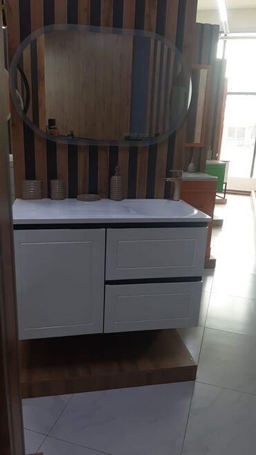 Hamam üçün aksessuarlar: Məhsul: Hamam üçün müasir mebel və aksesuarlar dəsti Təsvir: - Divara — 5