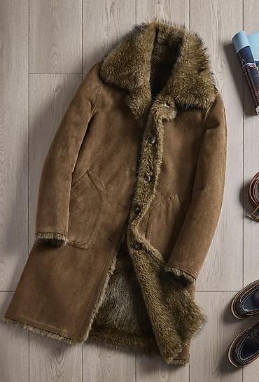 Пальто: Мужское пальто, American Eagle, L, цвет - Коричневый — 2