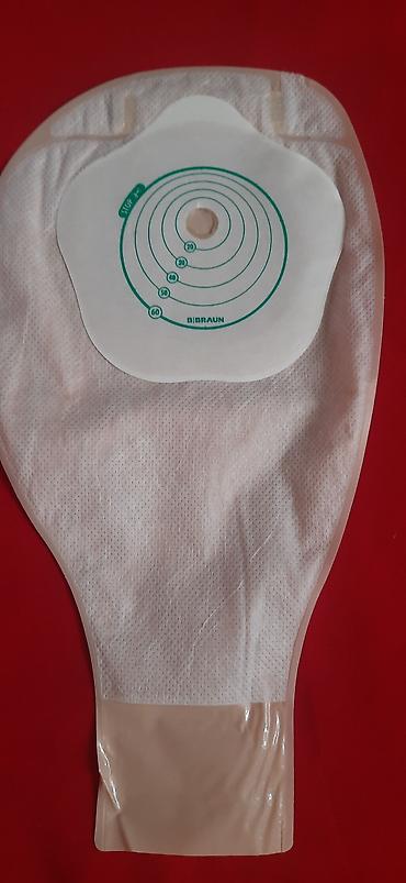 Другие медицинские товары: Стомические мешки (калоприемники) с вырезаемым отверстием.Колопласт — 6