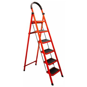 Nərdivanlar: Alüminium qatlanan nərdivan - Material: yüngül və möhkəm alüminium — 9