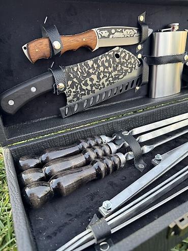 Шашлычные наборы: 🔥 Настоящий мужской набор для шашлыка в кейсе! 🔥 Когда дело доходит — 6