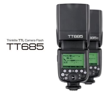 Освещение: Godox TT685s новая не пользовались.для сони альфа