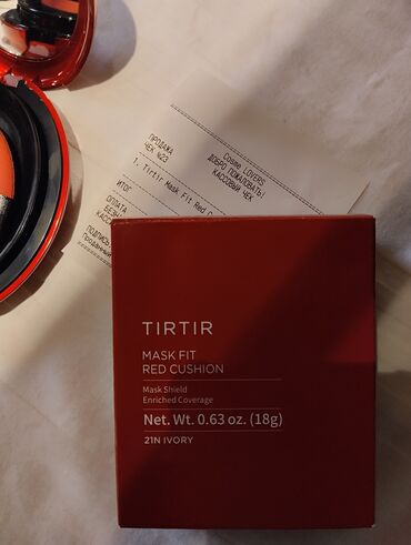 Косметика: TIRTIR кушон оригинал. Использовала всего один раз — не подошёл
