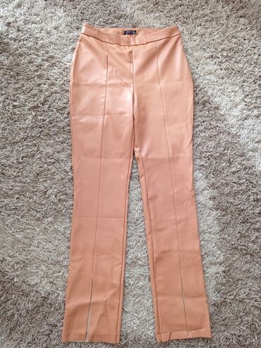 zenske pantalone sa dzepovima: XL (EU 42), Visok struk, Zvoncare