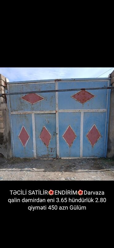Həyət darvazaları: Darvazalar qapilar şekillerde qiymətler məlumatlar unvan qeyd olunub — 29