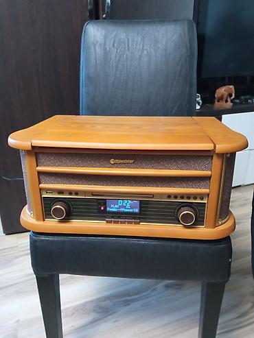Zvučnici i stereo sistemi: Roadstar retro muzički centar – multifunkcionalni uređaj u drvenom — 1