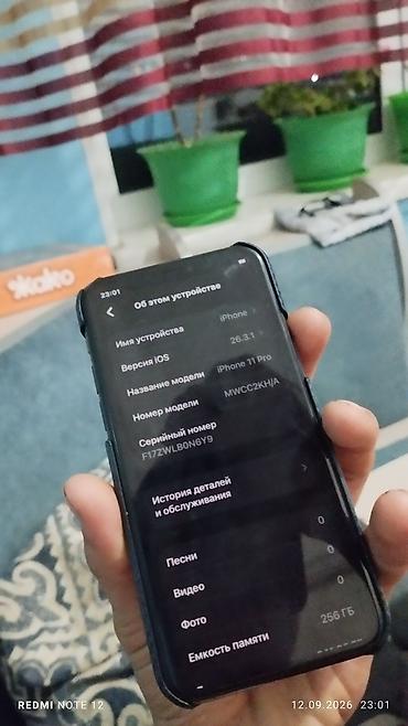 18 pro max: IPhone 11 Pro, Б/у, 256 ГБ, Чехол, Коробка, 73 % — 3