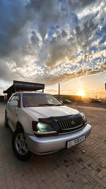 лексуз харер: Toyota Harrier: 1998 г., 3 л, Автомат, Газ, Кроссовер