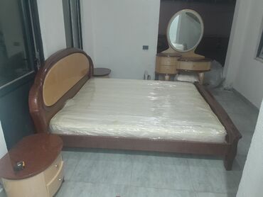 Yataq otağı dəstləri: İkinəfərlik çarpayı, Dolab, İşlənmiş — 5