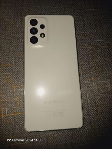 s10 5g: Samsung Galaxy A53 5G, 128 GB, rəng - Ağ, İki sim kartlı