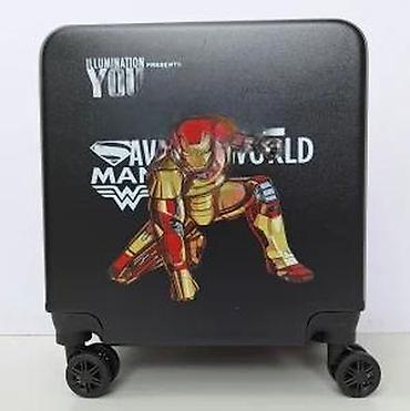 Putni koferi i torbe: Tvrdi kofer sa motivom superjunaka – kabinski format - Materijal — 11