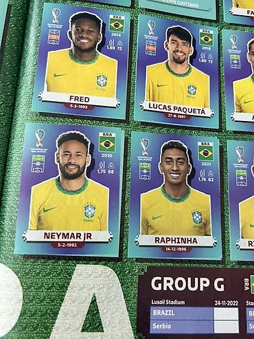 panini: PANINI FIFA World Cup Qatar 2022 rəsmi lisenziyalı stiker albomu 450 — 5