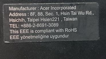 tcl 55c6k: Монитор, Acer, Б/у, LED, 18" - 19" — 8