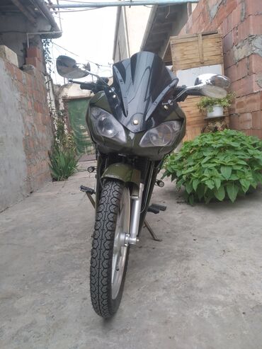 запчасти для мотоцикла: Yol motosikleti – MX49 - Rəng: zeytun-yaşıl/grafit qarışığı, idman