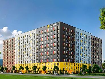 эсентай артвин: 3 комнаты, 86 м², АЮ Гранд 12 этаж, ПСО (под самоотделку) — 2