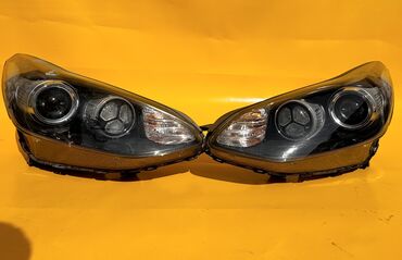 Передние фары: Комплект передних фар Kia 2017 г., Б/у, Оригинал