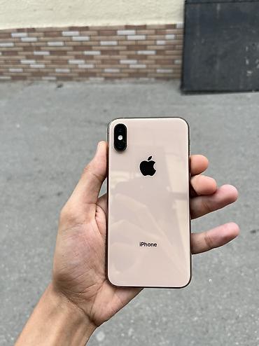 iphone 12 world telecom: IPhone Xs, Qızılı, Simsiz şarj — 1