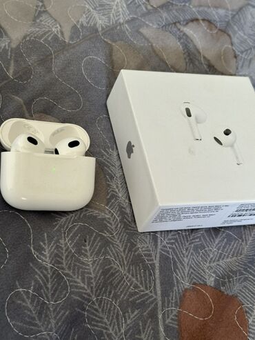 Maqnitofonlar: Simsiz (Bluetooth) Qulaqcıqlar, Apple, rəng - Ağ