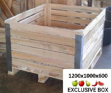 Drvena građa, šperploča: Box palete - sanduci za voće i povrće ‼box palete‼ ‼drvene palete‼ — 2