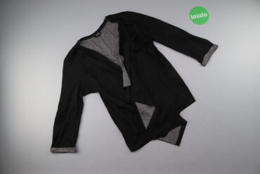 Жіночий одяг: Кардиган, XL (EU 42), стан - Хороший, візерунок - Однотонний, колір - Чорний