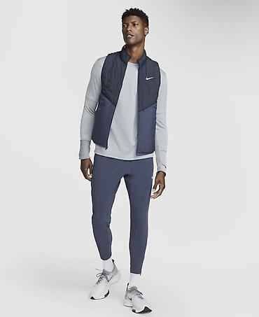 nike tech flece: Мужской утепленный спортивный жилет Nike (Therma-FIT) оригинал Размер — 2