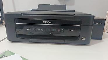 kartof aparati: Epson L386 çoxfunksiyalı printer - Funksiyalar: çap, skan, kopiya - — 1