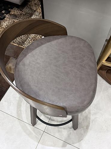 taburetkalar: Bar taburesi – müasir dizayn - Material: bərk ağac gövdə və arxa — 6