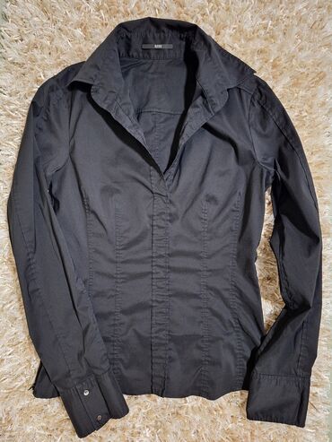 Košulje: Hugo Boss, Pamuk, Jednobojni, bоја - Crna — 3