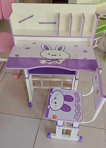 часики: Детский учебный комплект Hello Kitty: стол + стул - Тематика: Hello — 3