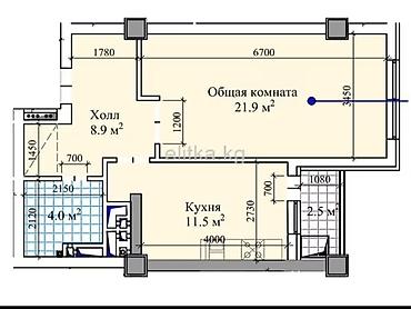 archa group: 1 комната, 50 м², Технопарк Элитка, 14 этаж, ПСО (под самоотделку) — 2