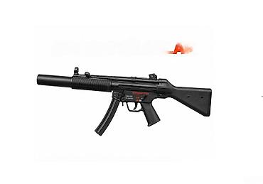 oyuncaq xoruz: MP5 DƏMİR VERSİYA (SUSDURUCU İLƏ) gel blaster orbiz güllə atan 🟢 — 1