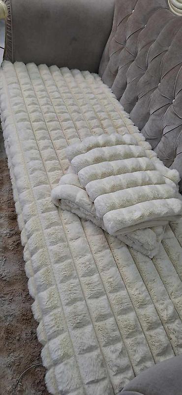 Prekrivači za nameštaj: Mekani prekrivači za trosed/sofu – set - Tip: dekorativni i zaštitni — 2