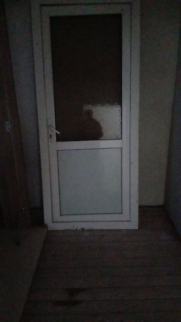 pilasdik qaplar: PVC qapı - Material: ağ rəngli PVC profil - Dizayn: üst hissə — 1